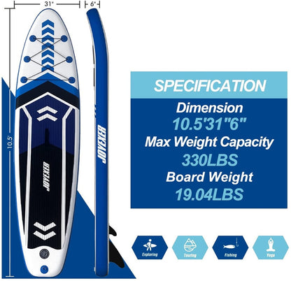 Drop Stitch  Fanatic Stand Up Paddle Sup Boards With Accessories BARRYSUP09