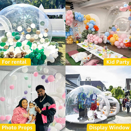 Wedding Party Balloon Clear Tent Rentals Transparent Tent