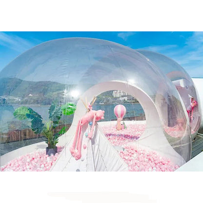 Rabbit Crystal Palace Transparent Bubble Tent With Ocean Ball BARRYTENT08