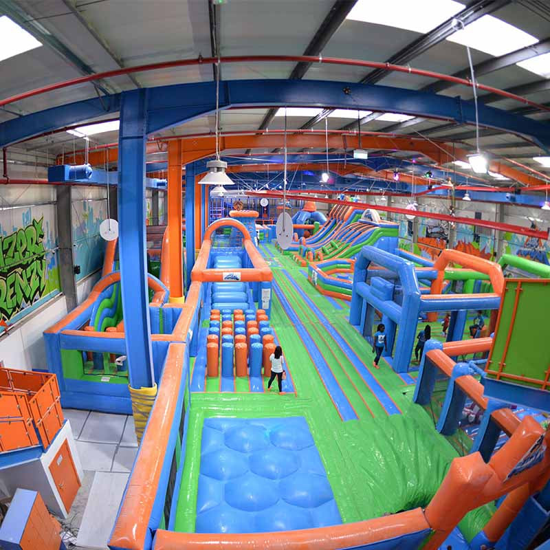 Adult Sport Game Indoor Bounce Playground Inflatable Amusement Park BARRYTP05