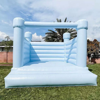 Commercial Grade Pvc Wedding Jumper White Castle Bounce House BARRYWH014