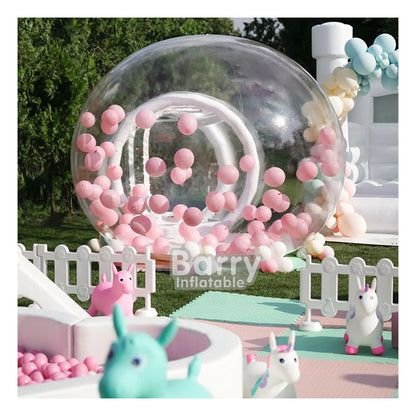 Attractive Inflatable For Wedding Party Jumping Castle And Bubble House BARRYWH025