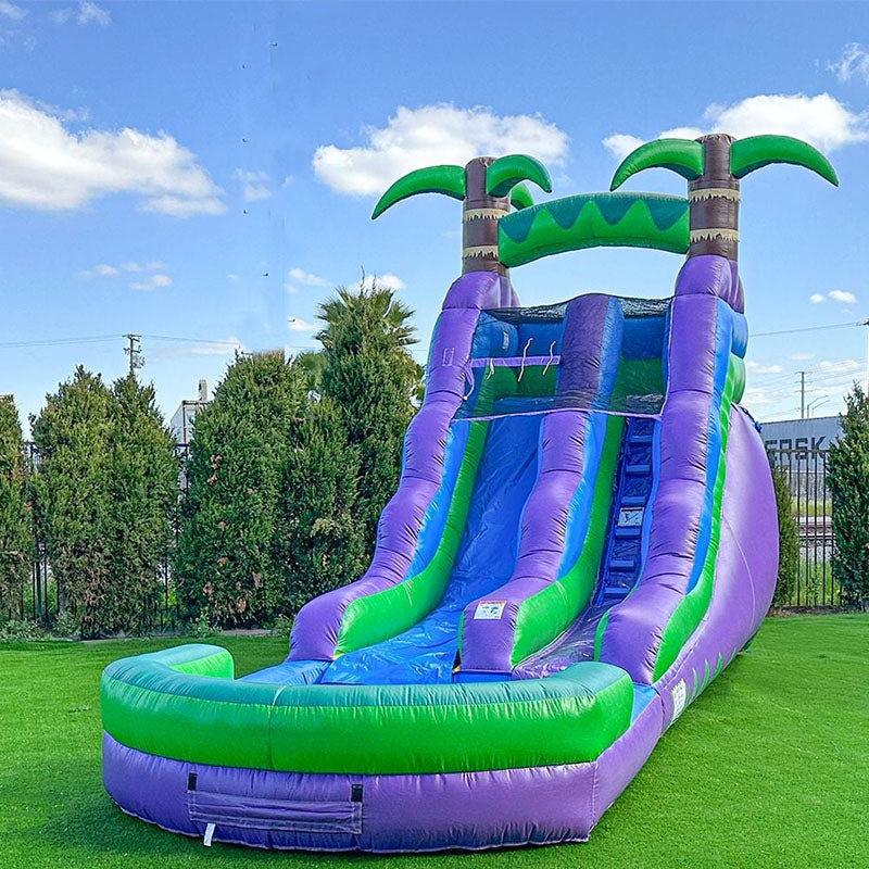 Tropical Inflatable Water Slide Kids Tropical Waterslide BARRYWS014