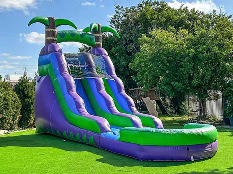 Tropical Inflatable Water Slide Kids Tropical Waterslide BARRYWS014