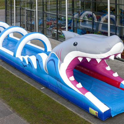 Big Mouth Slip N Slide Shark Blow Up Water Slide BARRYWS04